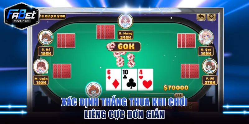 Xác định thắng thua khi chơi Liêng cực đơn giản